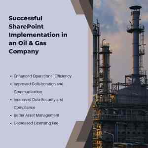 Successful SharePoint Implementation in an Oil & Gas Company