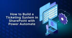 ticketing system in sharepoint with power automate